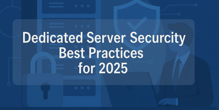 Dedicated Server Security Best Practices for 2025