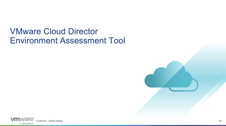 EAT – The VMware Cloud Director Environment Assessment Tool