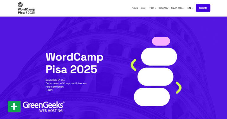 Attending WordCamp Pisa in 2025!
