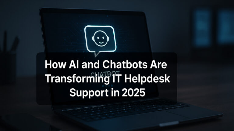 How AI and Chatbots Are Transforming IT Helpdesk Support in 2025