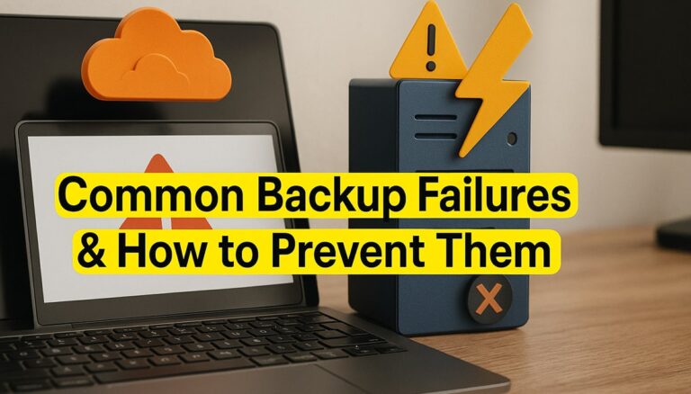 Why Backups Fail: Common Causes and How to Build a Reliable Backup Strategy