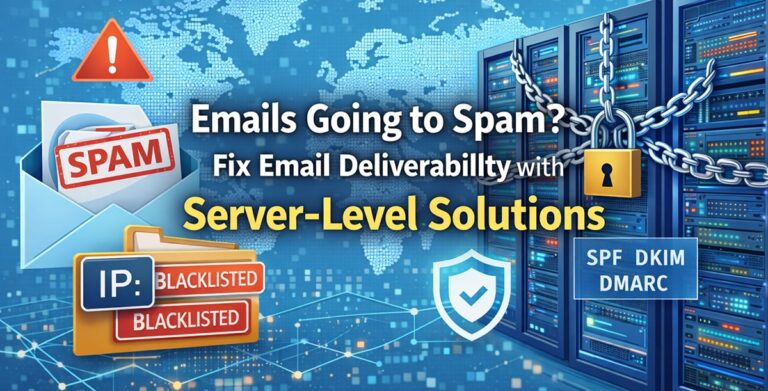 Emails Going to Spam? Fix Email Deliverability with Server-Level Solutions