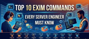 Top 10 Exim Commands Every Server Engineer Must Know.