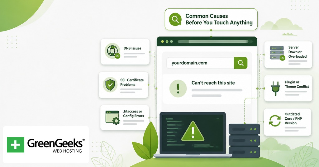Common causes of DNS_PROBE_FINISHED_NXDOMAIN before troubleshooting