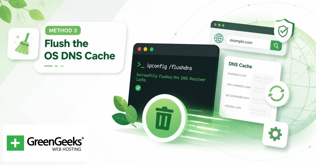 Flush the operating system DNS cache for DNS_PROBE_FINISHED_NXDOMAIN