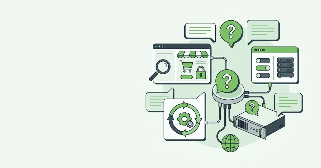 Illustration of frequently asked questions for ai dangers of self hosting a model