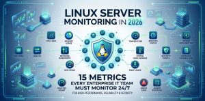 Linux Server Monitoring in 2026: 15 Metrics Every Enterprise IT Team Must Monitor 24/7