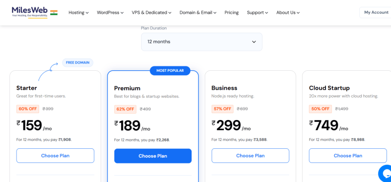 Milesweb Hosting